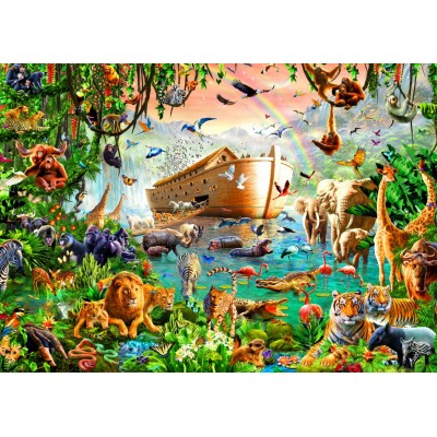 Contagious Independently Draw Puzzle Noah's Ark - 3000 pièces -Bluebird-Puzzle-70162