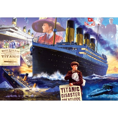 Puzzle Titanic - 1000 pièces -Bluebird-Puzzle-70231-P
