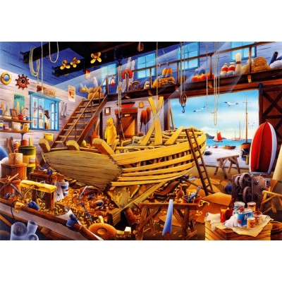*NEW* Boats puzzle 1000 pc 