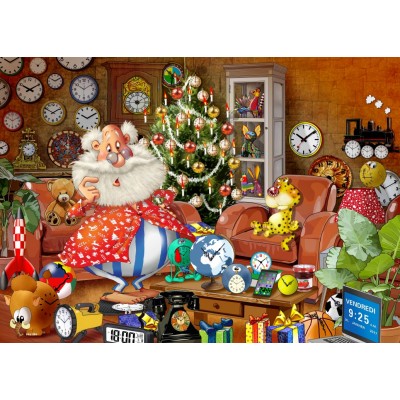 Puzzle Christmas Time! - 48 pièces -Bluebird-Puzzle-F-90412