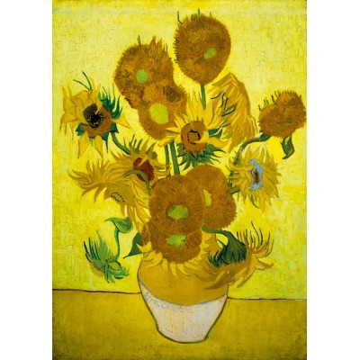 Bluebird-Puzzle - 1000 pieces - Vincent Van Gogh - Sunflowers, 1889