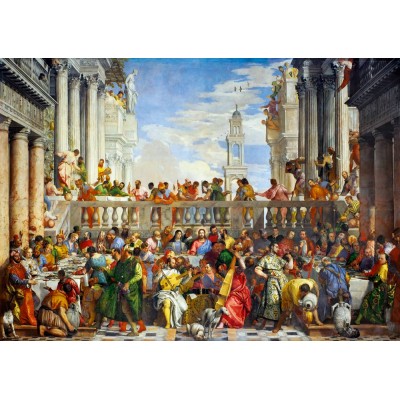 Bluebird-Puzzle - 1000 pieces - Paolo Veronese - The Wedding at Cana, 1563