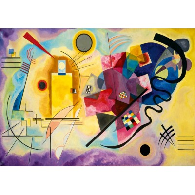 Bluebird-Puzzle - 1000 pieces - Kandinsky - Gelb-Rot-Blau, 1925