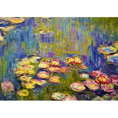 Bluebird-Puzzle - 1000 pieces - Claude Monet - Nymphéas