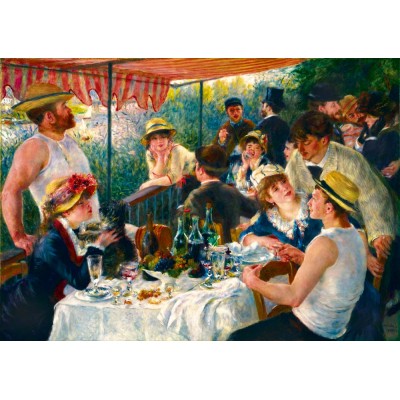 Bluebird-Puzzle - 1000 pieces - Renoir - Luncheon of the Boating Party, 1881