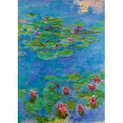 Bluebird-Puzzle - 1000 pieces - Claude Monet - Water Lilies, 1917