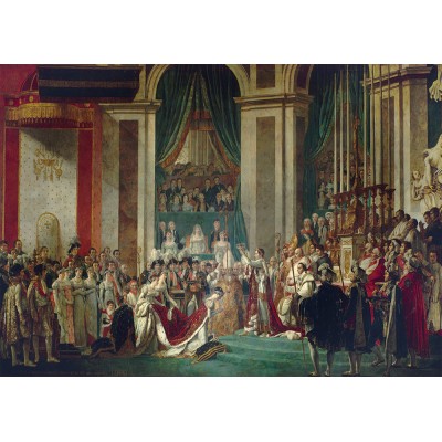 Bluebird-Puzzle - 1000 pieces - Jacques-Louis David - The Coronation of the Emperor and Empress, 1805-1807