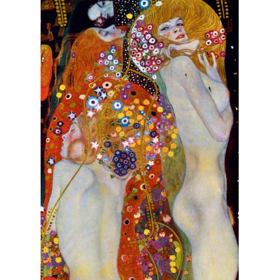 Bluebird-Puzzle - 1000 pieces - Gustave Klimt - Water Serpents II, 1907