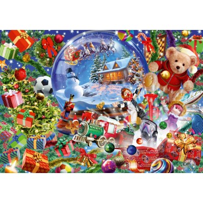 Bluebird-Puzzle - 1000 pieces - Christmas Globe