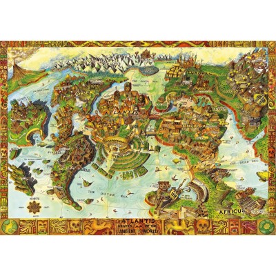 Bluebird-Puzzle - 1000 pieces - Atlantis Center of the Ancient World