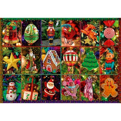 Bluebird-Puzzle - 1000 pieces - Festive Ornaments