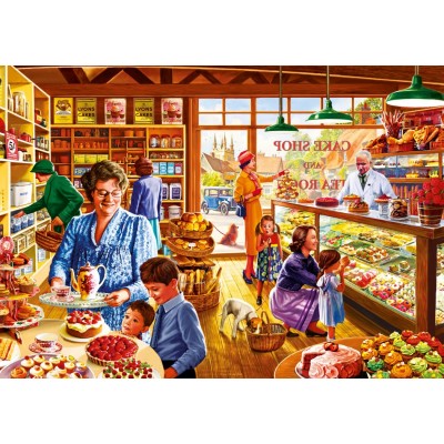 Bluebird-Puzzle - 1000 pieces - Nostalgic Cake shop