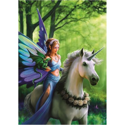 Bluebird-Puzzle - 1500 pieces - Anne Stokes - Realm of Enchantment