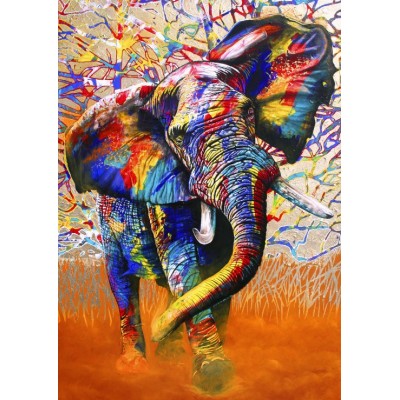 Bluebird-Puzzle - 3000 pieces - African Colours