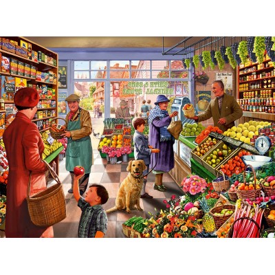 Bluebird-Puzzle - 3000 pieces - Village Greengrocer