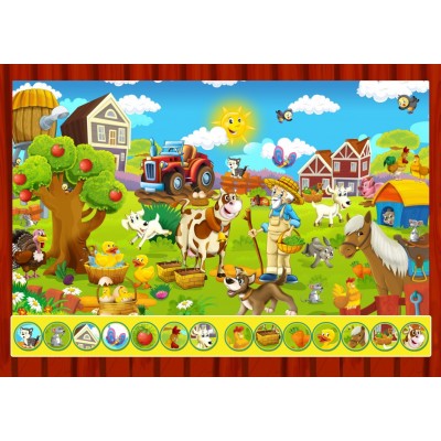 Bluebird-Puzzle - 104 pieces - Search and Find - The Toy Factory