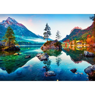 Bluebird-Puzzle - 1000 pieces - Hintersee Lake, Germany