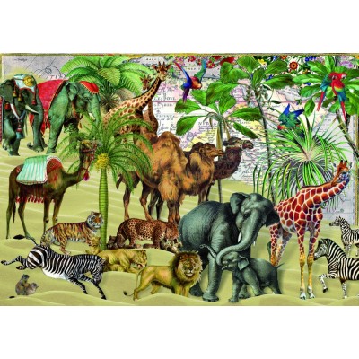 Bluebird-Puzzle - 1000 pieces - Desert