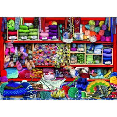 Bluebird-Puzzle - 1000 pieces - Wool Shelf