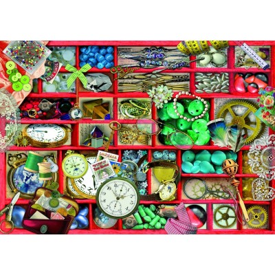 Bluebird-Puzzle - 1000 pieces - Red Collection