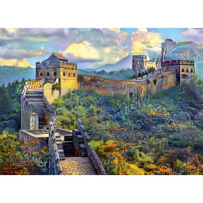 Bluebird-Puzzle - 1000 pieces - Great Wall of China