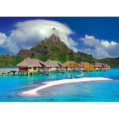 Bluebird-Puzzle - 500 pieces - Bora Bora, Tahiti