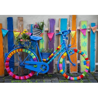 Bluebird-Puzzle - 1000 pieces - My Beautiful Colorful Bike