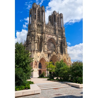 Bluebird-Puzzle - 1000 pieces - Vue sur la Cathédrale de Reims