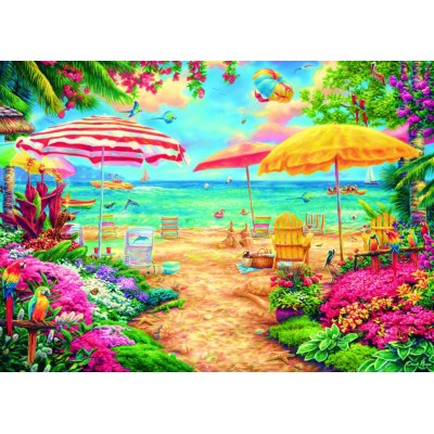 Bluebird-Puzzle - 500 pieces - A Perfect Day at the Beach