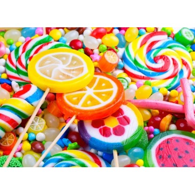 Bluebird-Puzzle - 1500 pieces - Colorful Lollipops