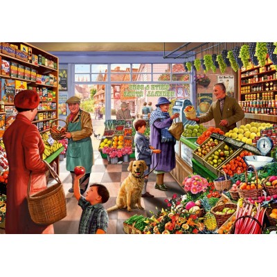 Bluebird-Puzzle - 1000 pieces - Village Greengrocer