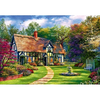 Bluebird-Puzzle - 1000 pieces - The Hideaway Cottage