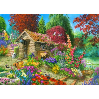 Bluebird-Puzzle - 500 pieces - The Garden Shed