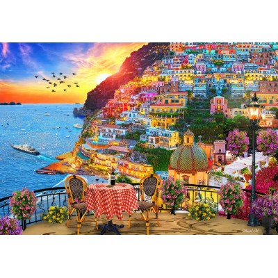 Bluebird-Puzzle - 1000 pieces - Positano Italy