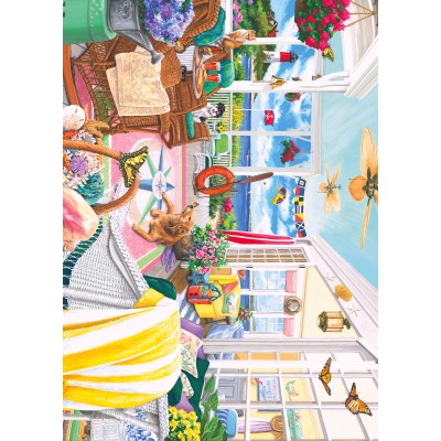 Bluebird-Puzzle - 500 pieces - Summer Porch