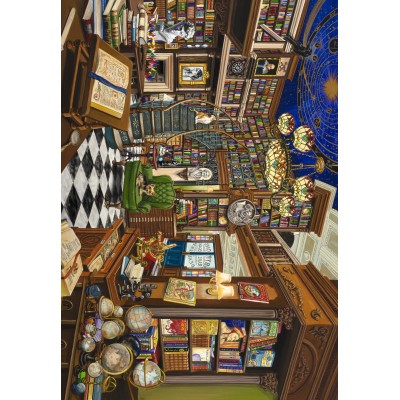 Bluebird-Puzzle - 1000 pieces - Rare Book Dealer