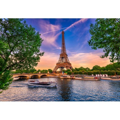 Bluebird-Puzzle - 1000 pieces - Tour Eiffel - Paris