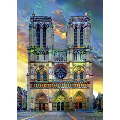Bluebird-Puzzle - 500 pieces - Cathédrale Notre-Dame de Paris