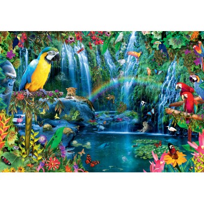 Bluebird-Puzzle - 1000 pieces - Parrot Tropics