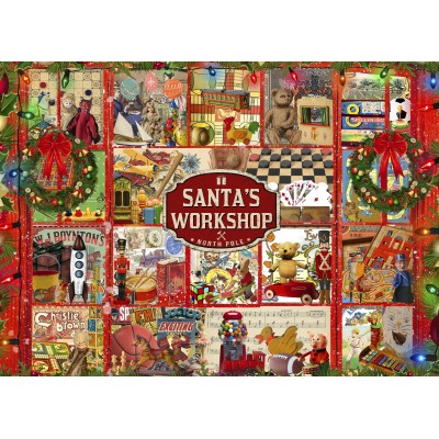 Bluebird-Puzzle - 500 pieces - Santas Workshop