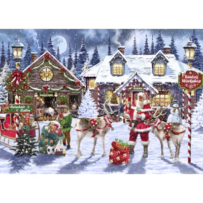 Bluebird-Puzzle - 500 pieces - Santa's Workshop