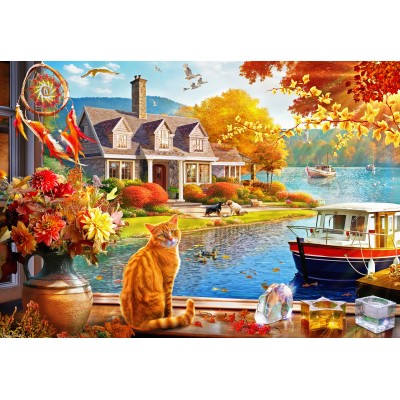 Bluebird-Puzzle - 1000 pieces - Crisp Fall View