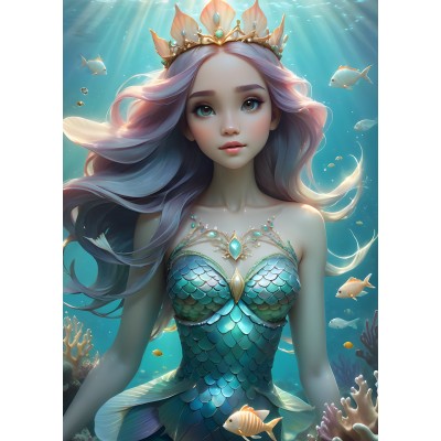 Bluebird-Puzzle - 300 pieces - Beautiful Mermaid