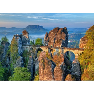 Bluebird-Puzzle - 500 pieces - The Bastei Bridge