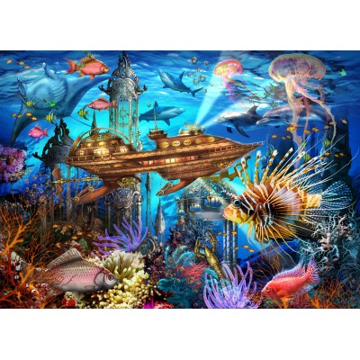 Bluebird-Puzzle - 1500 pieces - Aqua City