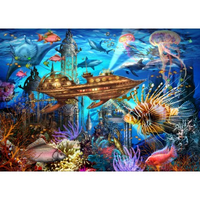 Bluebird-Puzzle - 500 pieces - Aqua City