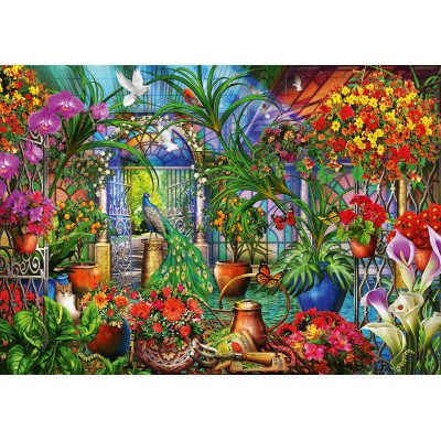 Bluebird-Puzzle - 2000 pieces - Tropical Green House