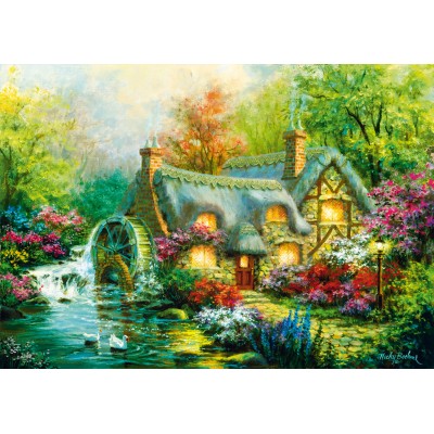 Bluebird-Puzzle - 1000 pieces - Country Retreat