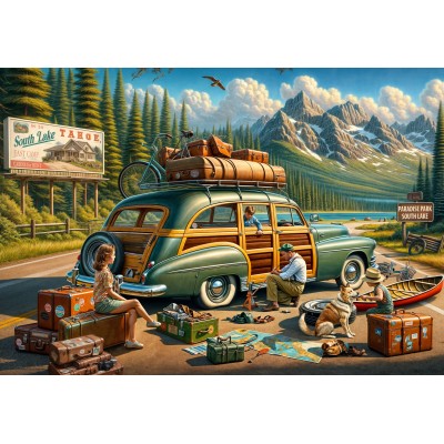 Bluebird-Puzzle - 1000 pieces - Walk Routines