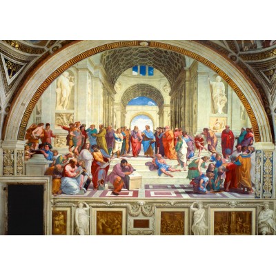Puzzle  Art-by-Bluebird-60013 Raphael - The School of Athens, 1511